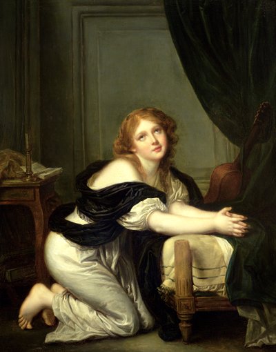 Morgengebet von Jean Baptiste Greuze